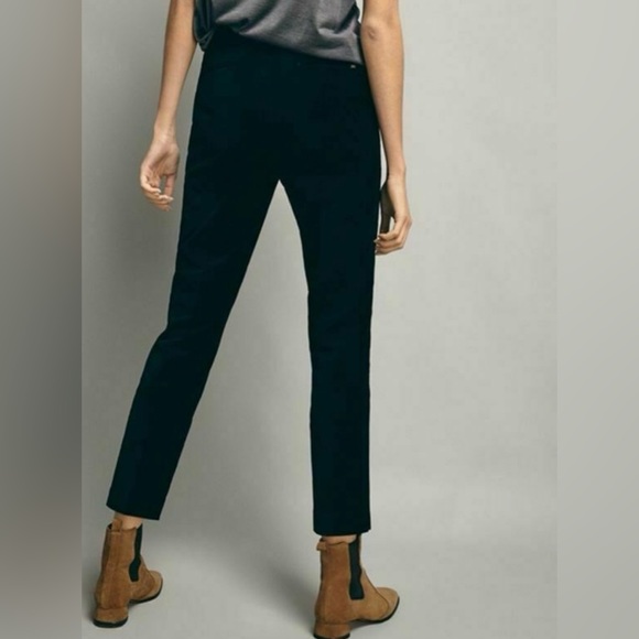 Massimo Dutti black velvet trousers - Picture 7 of 14